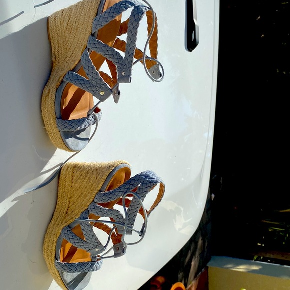 Charolette Rouse cork wedges. Lightly worn. - Picture 4 of 5